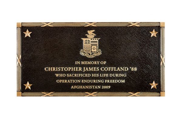 Flat Bronze Plaque