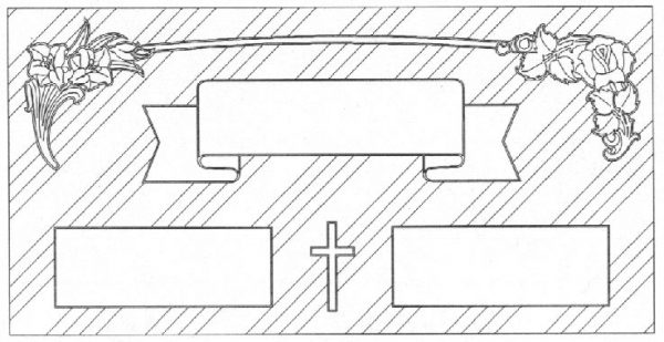 Double Cross Flat Marker