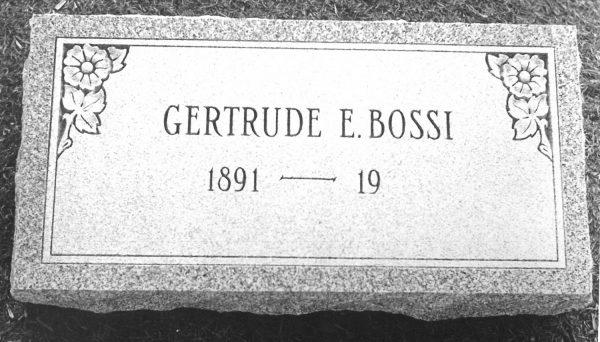 Flat Marker with Decorative Border